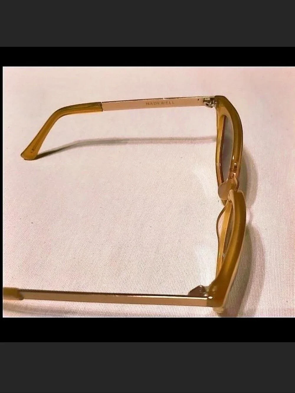 Madewell Sunglasses Gold Sunglasses Cat Eye Sunglasses for Women Sunglasses Gold